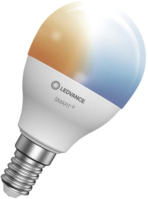 Ledvance 4,9W LED lemputė SMART+ Mini bulb Tunable Baltas 40, E14, 2700…6500K