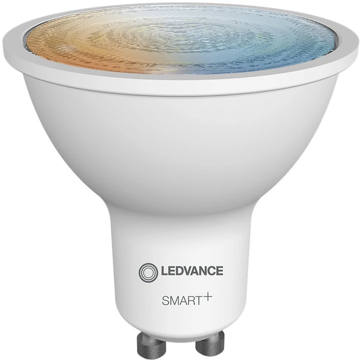 Ledvance 4,9W SMART LED lemputė 36°, GU10, 2700…6500K