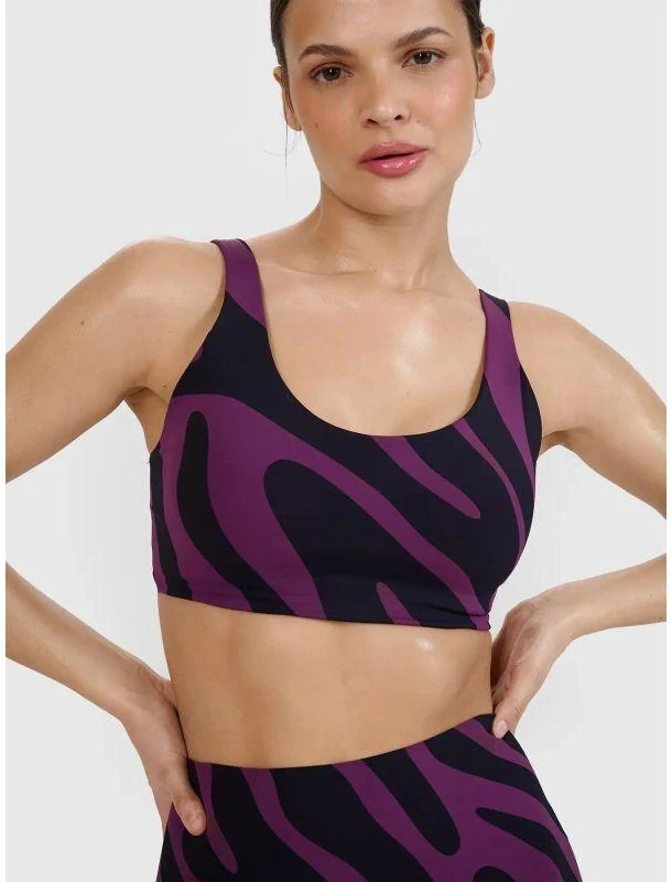 4F 4FWSS25USBAF165-50A Vidutinio palaikymo liemenėlė jogai ir pilates.