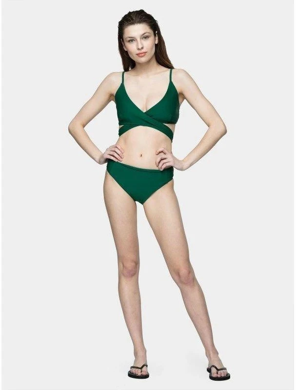4F Moteriškos maudymosi bikini kelnaitės 4F H4L21-KOS003D-46 Žalios