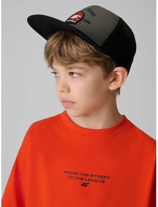 4F vaikiška snapback stiliaus kepurė 4FJRSS26ACABM660-23A