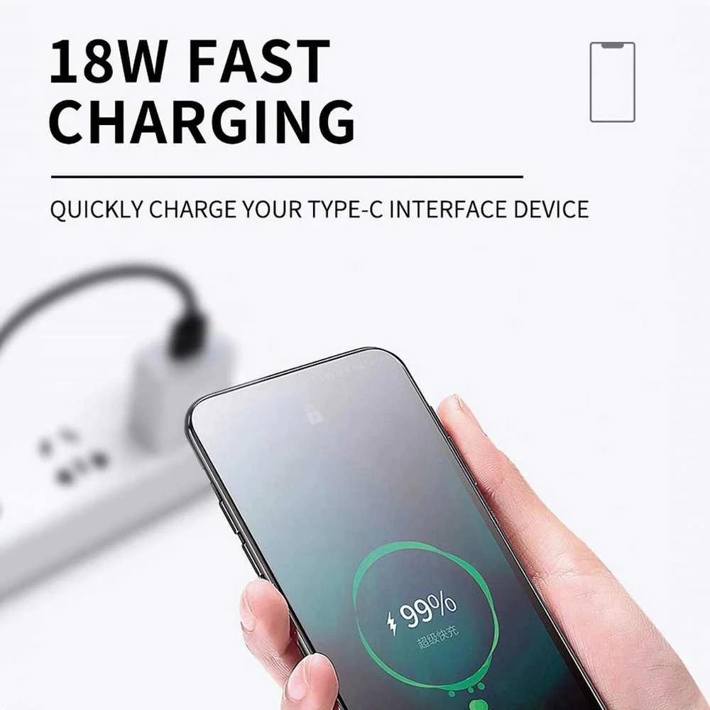 Wozinsky WNBAA 4in1 kabelis 2x USB-C 1x USB-A 1x Lightning 60W 1 m – juodos spalvos