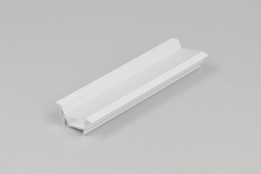 4m LED juostos profilis DIAGONAL14 F/TY, baltas