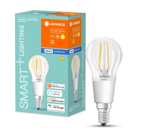 4W LED filamentinė lemputė SMART+, E14, 2700K, dimeriuojama