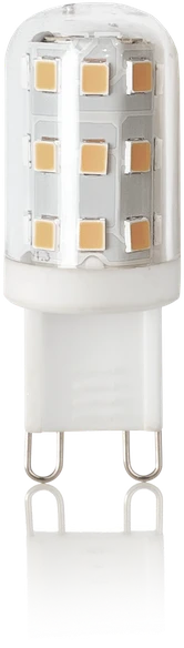 4W LED lemputė, G9, skaidri, 2700K, 342887