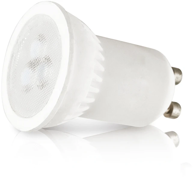 4W LED lemputė, MR11, GU10, 3000K
