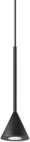 Ideal Lux 4W LED pakabinamas šviestuvas ARCHIMEDE, juodas, 3000K, 328348