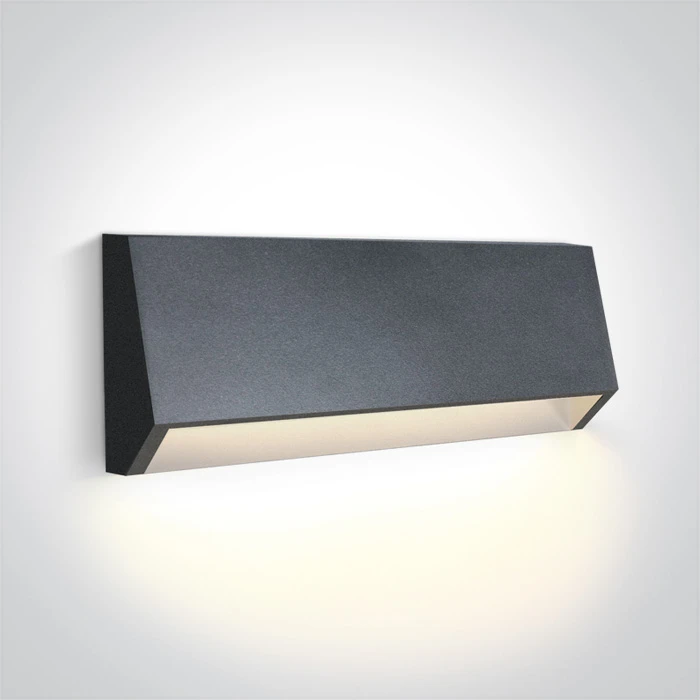 4W LED sieninis šviestuvas, antracito sp., 2700/3300/4000K, IP65, 67386C/AN/V