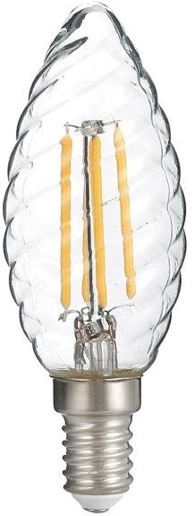 4W LED žvakės formos lemputė OPTONICA C35, E14, 2700K