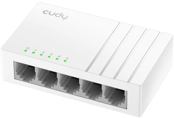 5 prievadų gigabitinis USB-C komutatorius CUDY GS105U