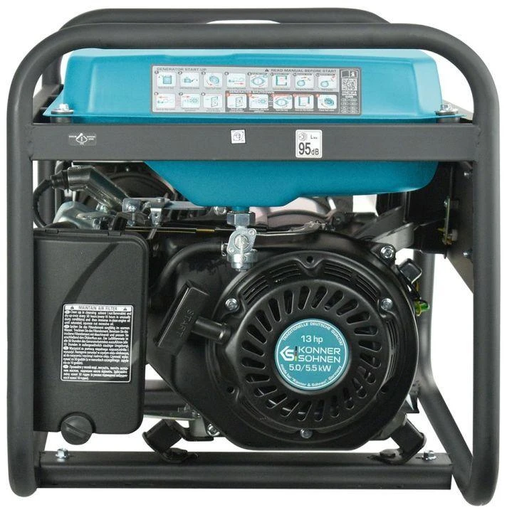 KÖNNER & SÖHNEN Benzininis generatorius 5,0 kW 230 V KS 7000