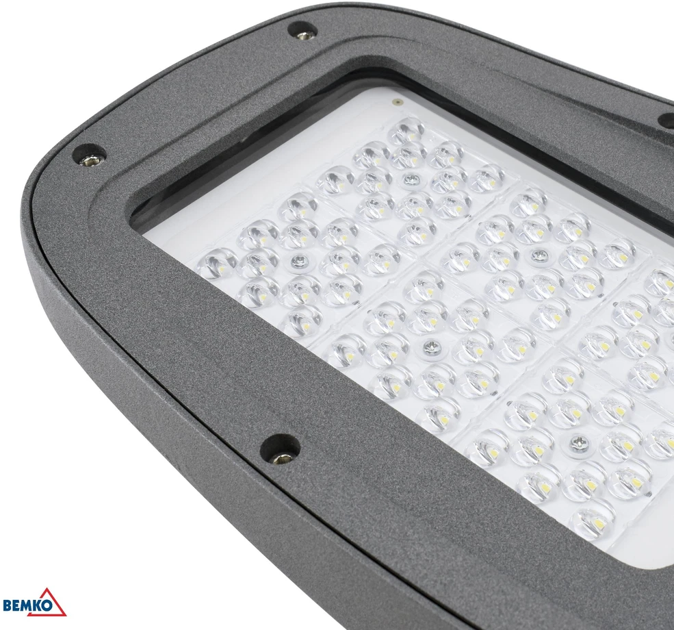 50W LED gatvės šviestuvas JASPER, pilkas, 6000K, IP66