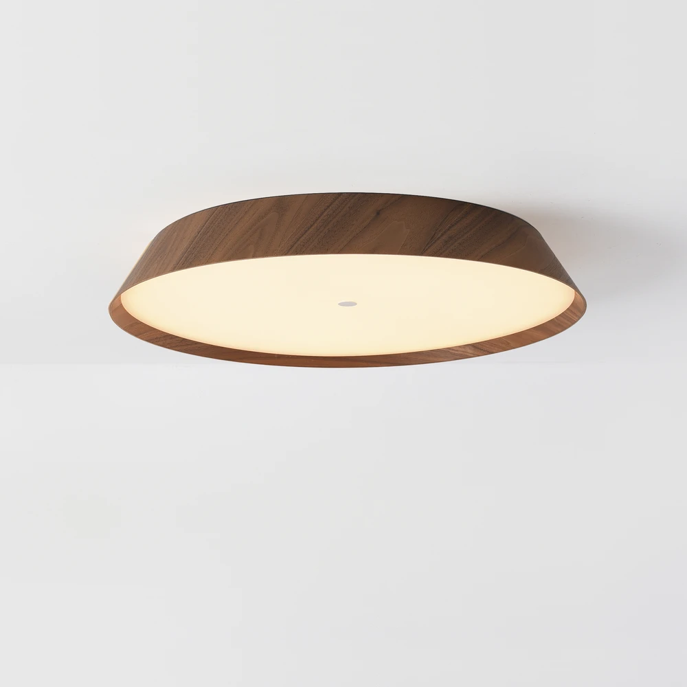 50W LED lubinis šviestuvas CORA, medžio/juodos sp., 2700/3000K, dimeriuojamas, P4015270WALDP
