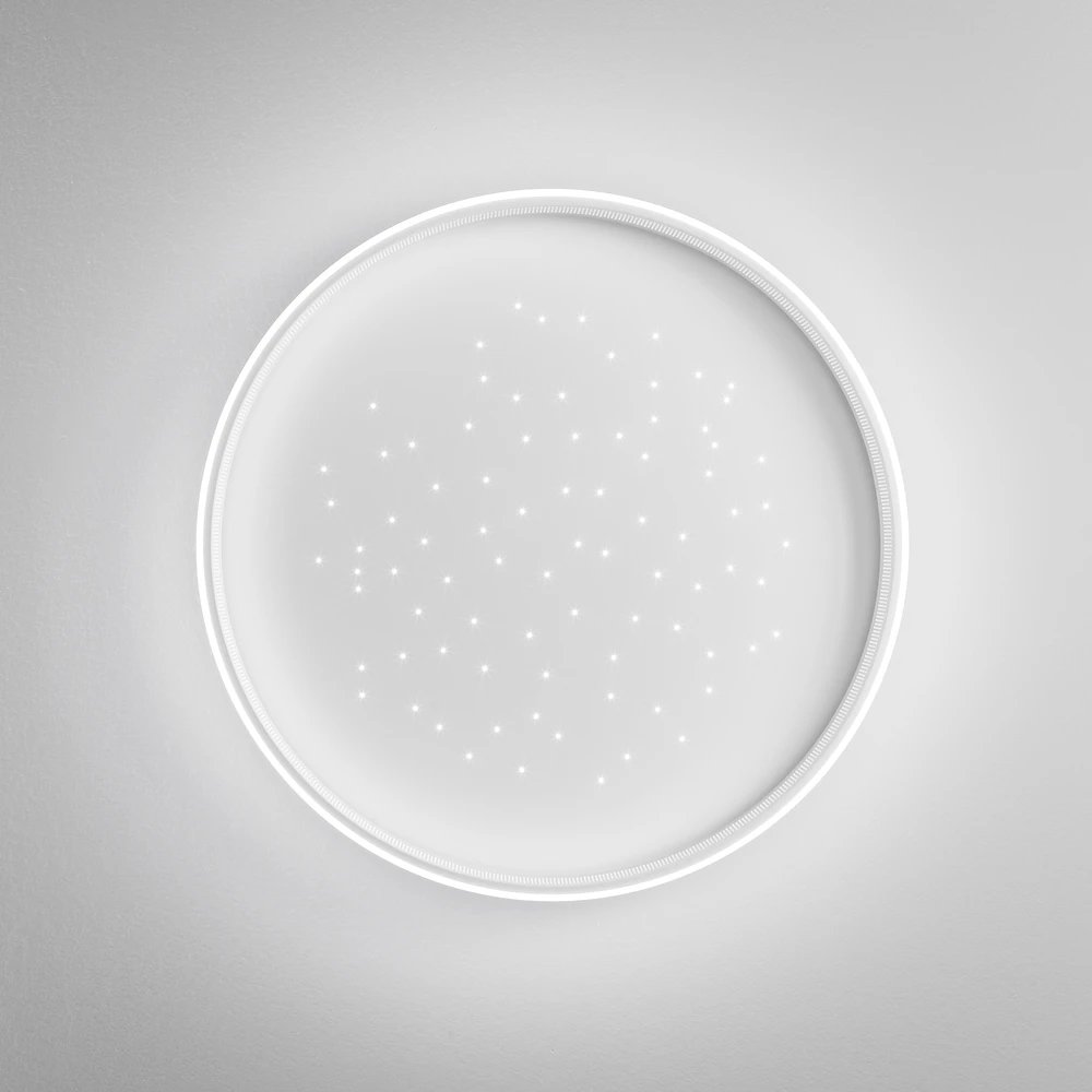 50W LED lubinis šviestuvas WISH, baltas, CCT, dimeriuojamas