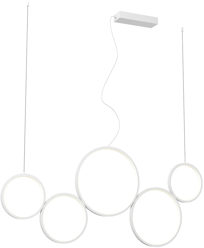 50W LED pakabinamas šviestuvas ATHENA, baltas, 3000/4000/6000K, dimeriuojamas