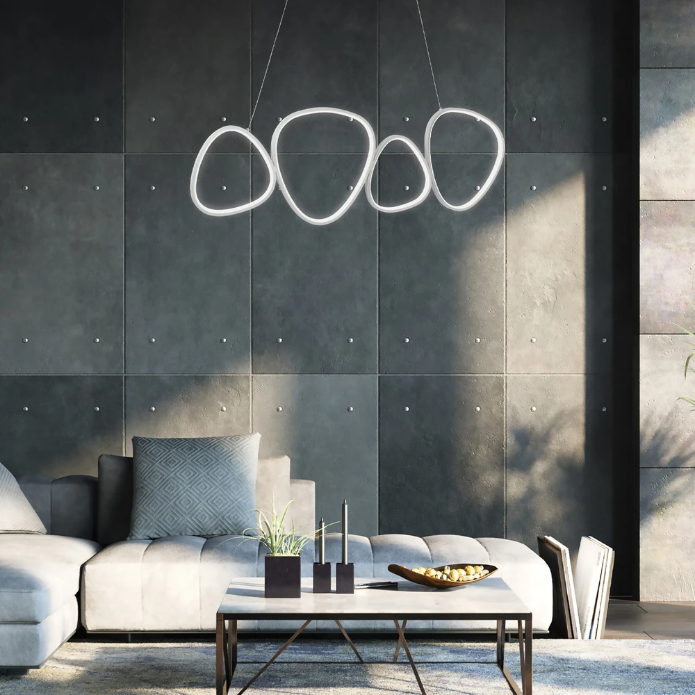 50W LED pakabinamas šviestuvas HELIX, sidabro sp., 3000K, 4301700