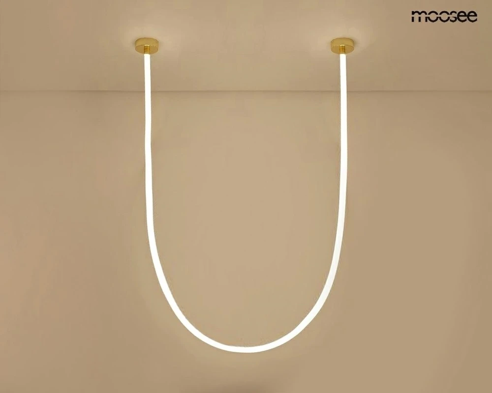 50W LED pakabinamas šviestuvas LASSO 500 SMART, aukso sp., 3000/4000K