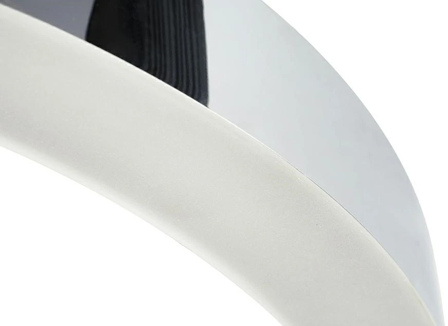 50W LED pakabinamas šviestuvas RING 80, sidabro sp., 3000K