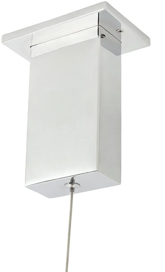 50W LED pakabinamas šviestuvas RING 80, sidabro sp., 3000K