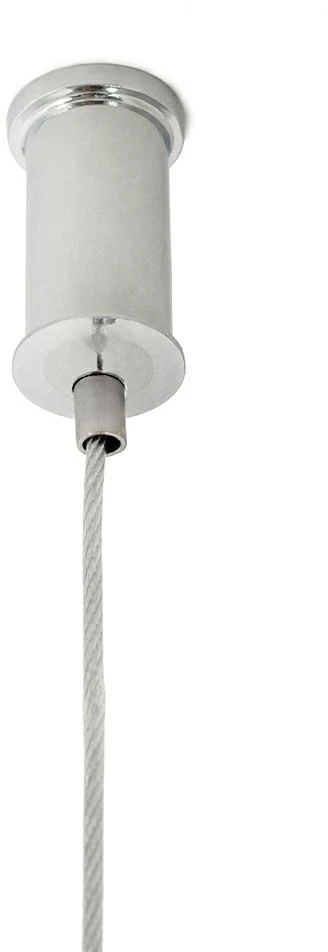 50W LED pakabinamas šviestuvas RING 80, sidabro sp., 3000K