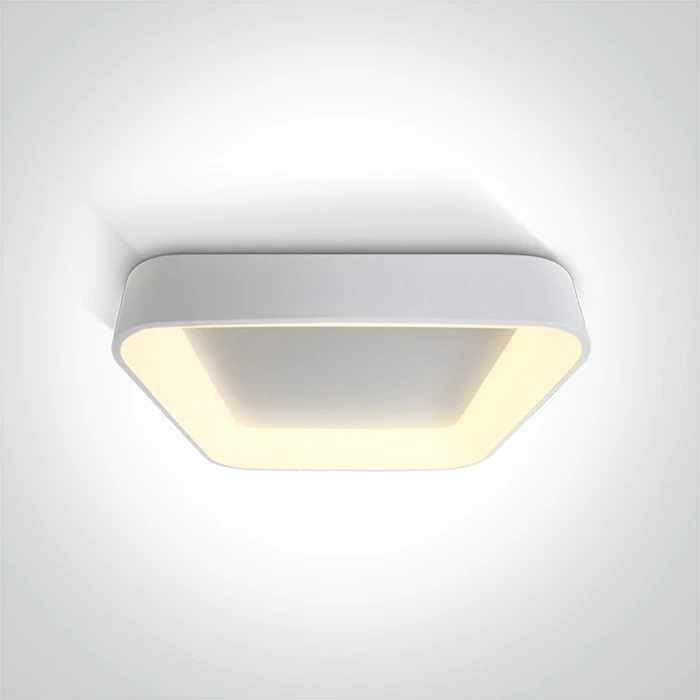 Lubinis šviestuvas 50W LED plafonas, baltas, 3000K, 62142NA/W/W