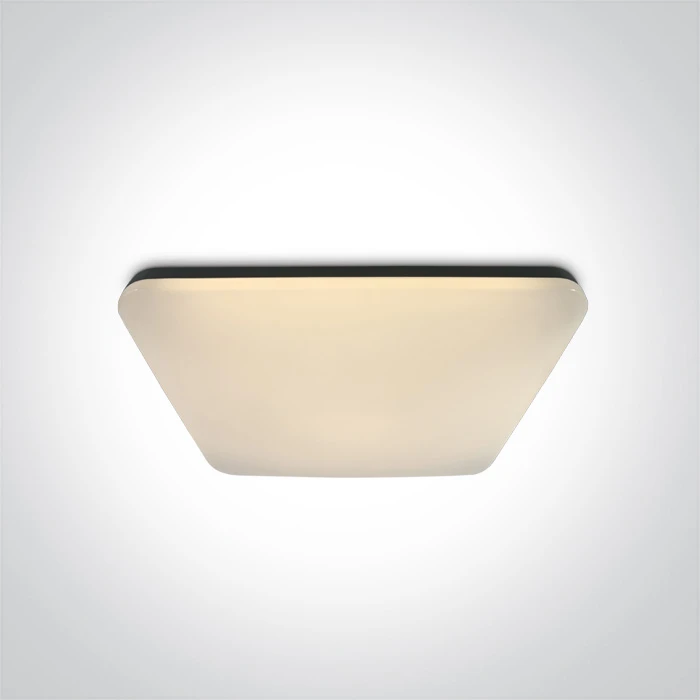 Lubinis šviestuvas 50W LED plafonas, juodas, 3000K, 62146A/B/W