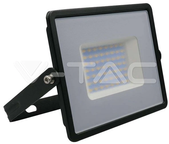 V-tac 50W LED prožektorius, E-serija, juodu korpusu, 4000K