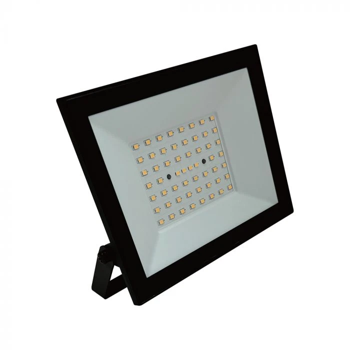 V-tac 50W LED prožektorius, juodas, 4000K