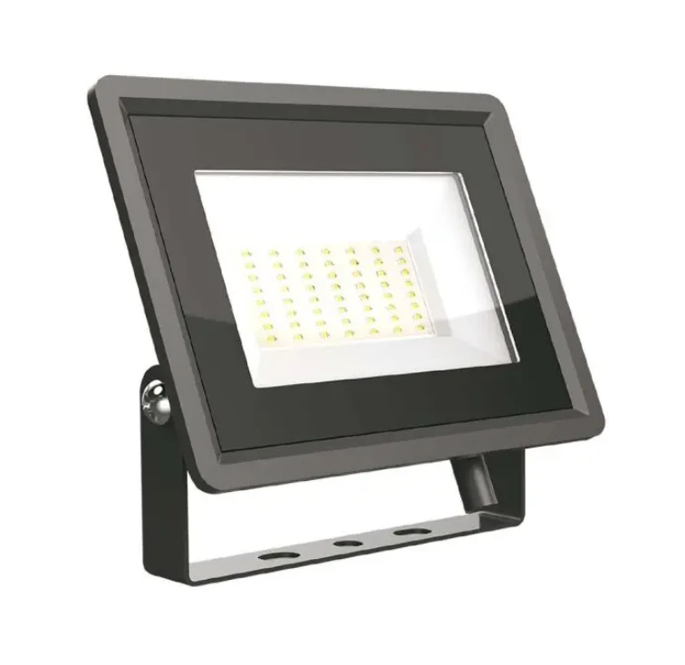 V-tac 50W LED prožektorius, juodas, 4000K