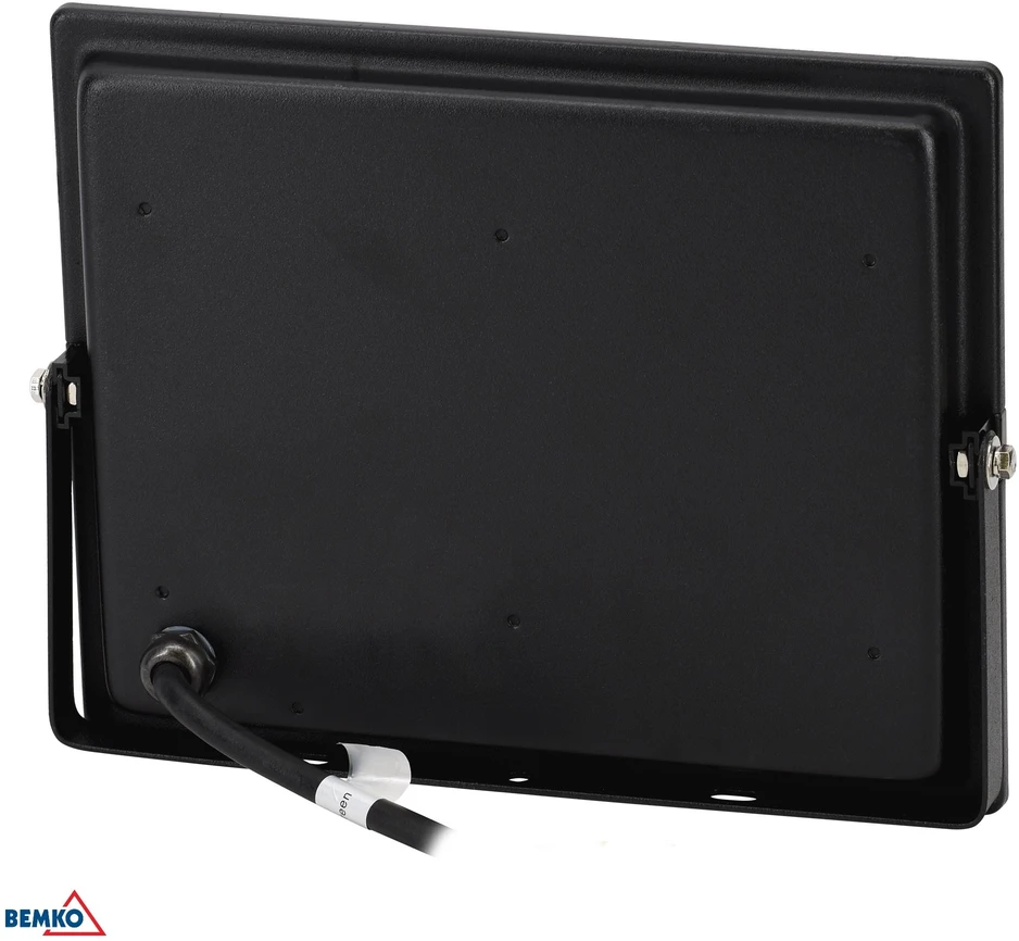 50W LED prožektorius KASTEL, juodas, 4000K, IP65, 120°