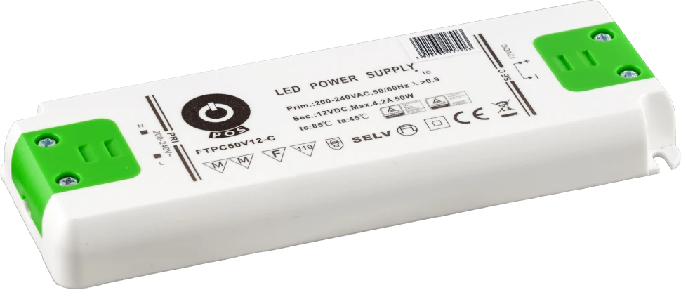 50W maitinimo šaltinis FTPC 12V, IP20