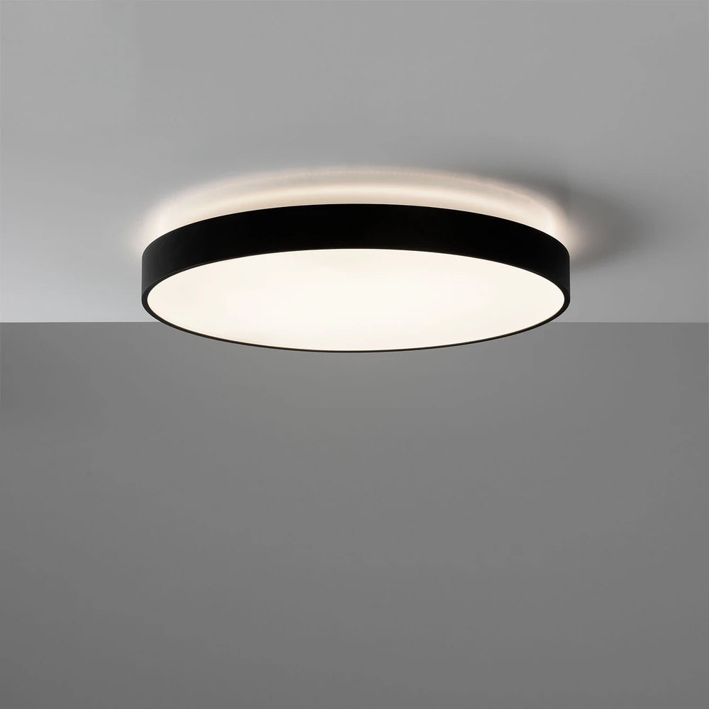 54W + 7,5W LED lubinis šviestuvas LISBOA, juodas, 3000/4000K, dimeriuojamas, P3851170NDP