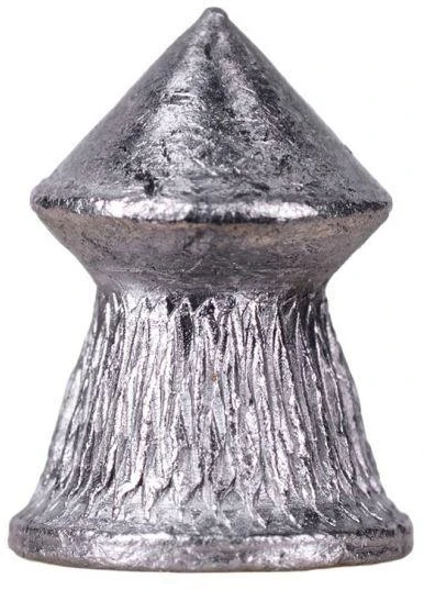 5.5 mm RANGER Diabolo Klasikinės su grioveliais, smailus galiukas, 250 vnt., 1.00 g