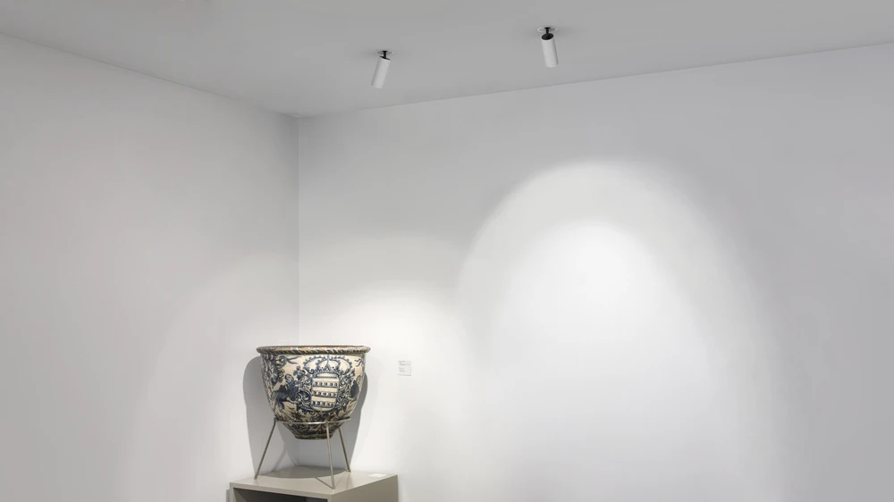 5,5W LED įleidžiamo montavimo šviestuvas FIT RECESSED MEDIUM, baltas, 2700K, 29°, DALI