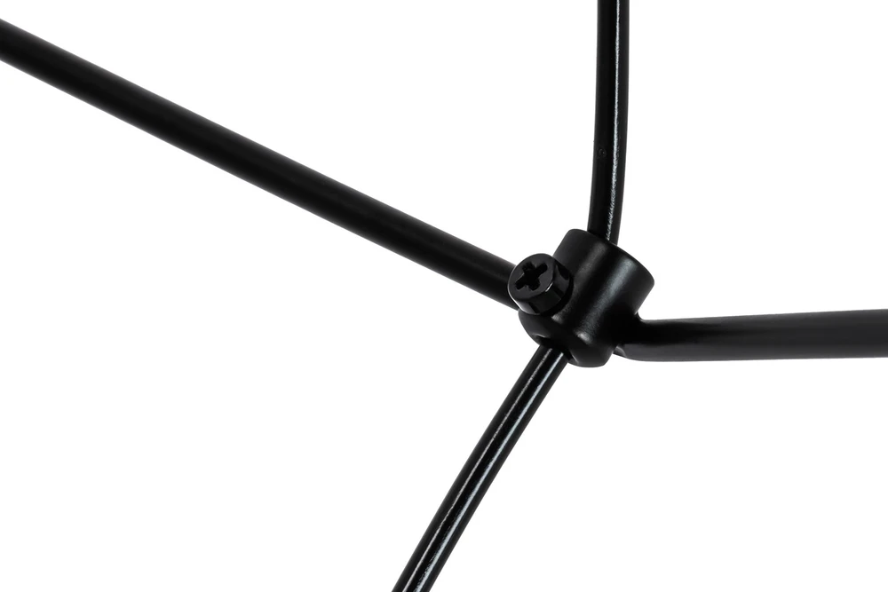55W LED pakabinamas šviestuvas FLUSSO 20, juodas, 3000K