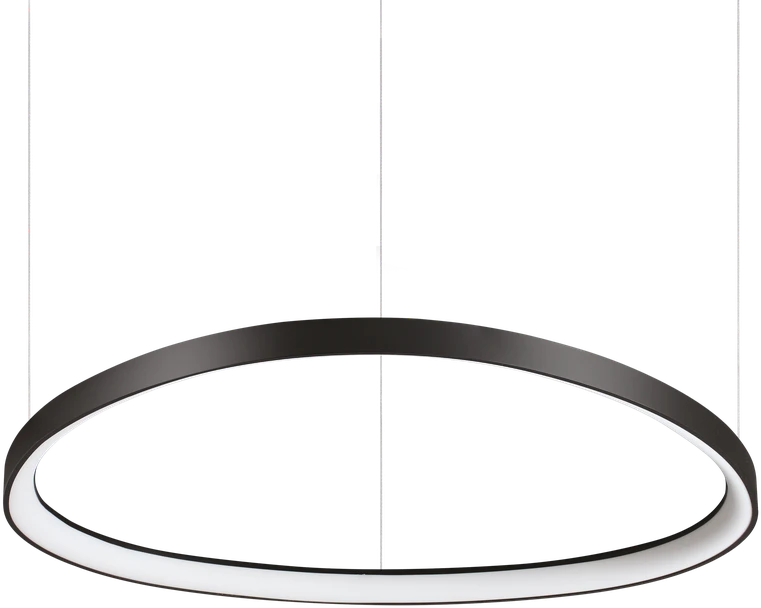 Ideal Lux 55W LED pakabinamas šviestuvas GEMINI, juodas, 3000K, dimeriuojamas, 304724
