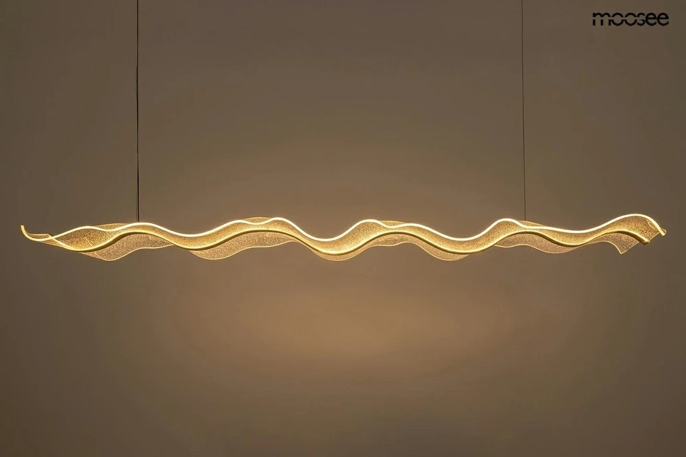 56W LED pakabinamas šviestuvas BREATH 180, aukso sp., 3000K
