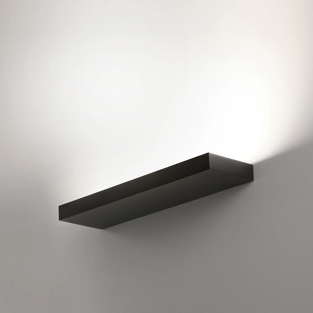 56W LED sieninis šviestuvas BRICK, juodas, 2700/3000/4000K, dimeriuojamas, A3972272NDP