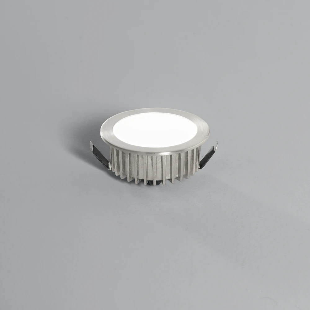 5,8W LED įleidžiamas šviestuvas FUSION, nikelio sp., 4000K