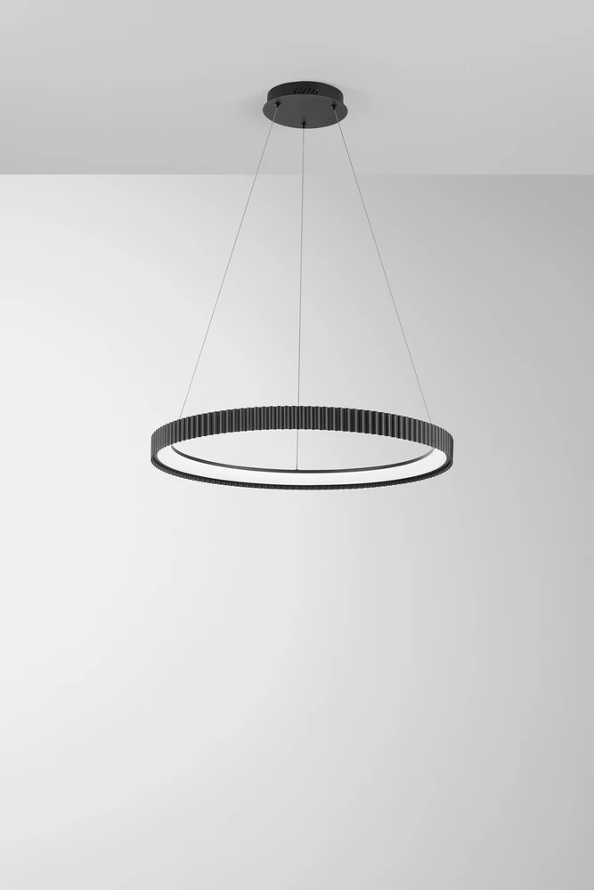 58W LED pakabinamas šviestuvas NIKE, juodas, CCT