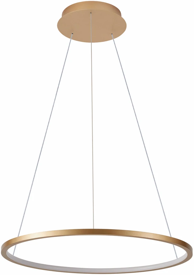 Italux 58W LED pakabinamas šviestuvas VINOLA, aukso sp., 3000/4000K