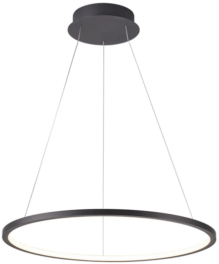 Italux 58W LED pakabinamas šviestuvas VINOLA, juodas, 3000/4000K