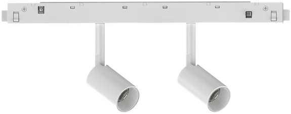 Pakabinamas šviestuvas Ideal Lux Magnetinis šviestuvas Ego Track Double 05W 3000K 1-10V Wh