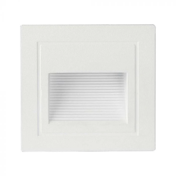 V-tac 5W LED įleidžiamas šviestuvas laiptams, baltas, 3000K, IP65