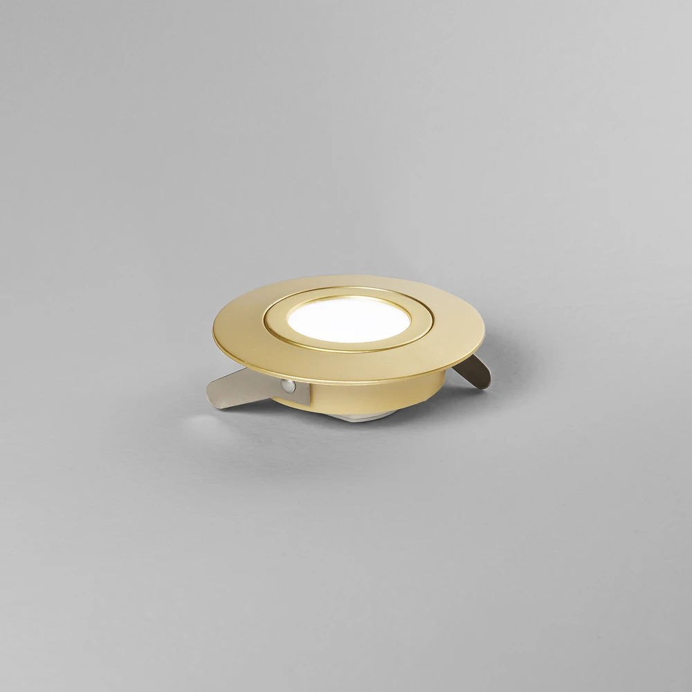 5W LED lauko įleidžiamas šviestuvas ZENIT, aukso sp., IP44