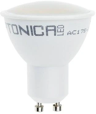 5W LED lemputė OPTONICA, GU10, 110°, 2700K