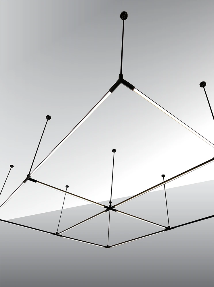 5W LED linijinės sistemos šviestuvas GAME, juodas, 4000K, 4297200