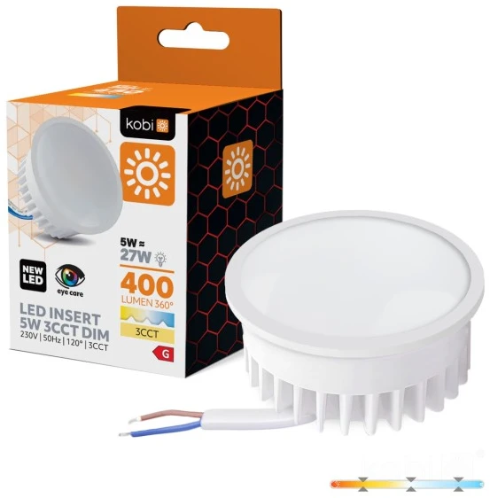 5W LED modulis/įleidžiamas šviestuvas, 3000/4000/6500K