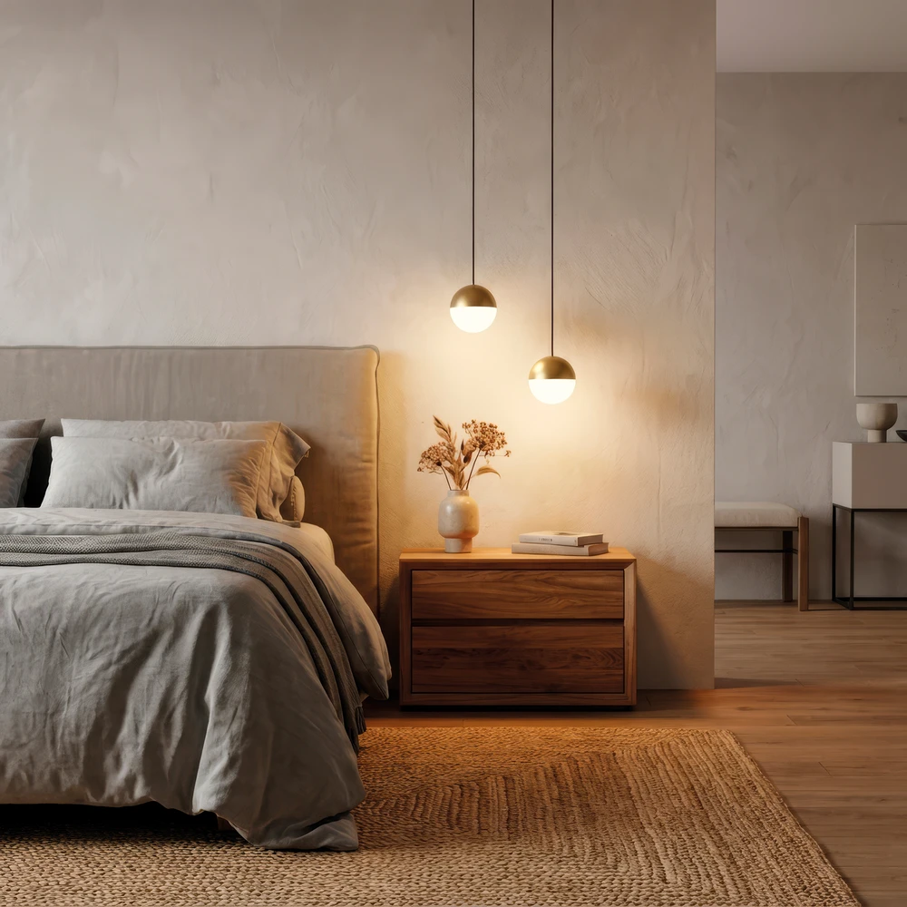 5W LED pakabinamas šviestuvas CUSTO, aukso/baltos sp., 2700/3000K, C3818172O