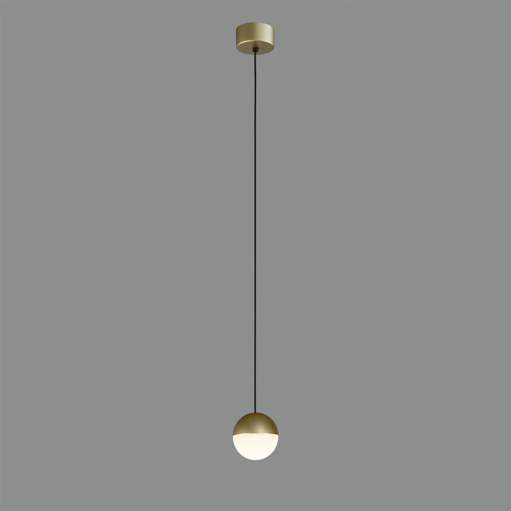 5W LED pakabinamas šviestuvas CUSTO, aukso/baltos sp., 2700/3000K, C3818172O